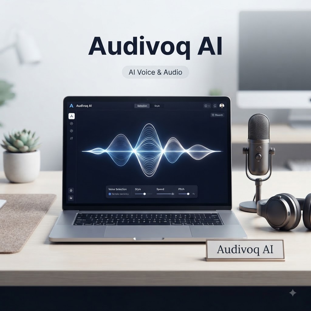Audivoq AI – AI Voice Generator & Text-to-Speech