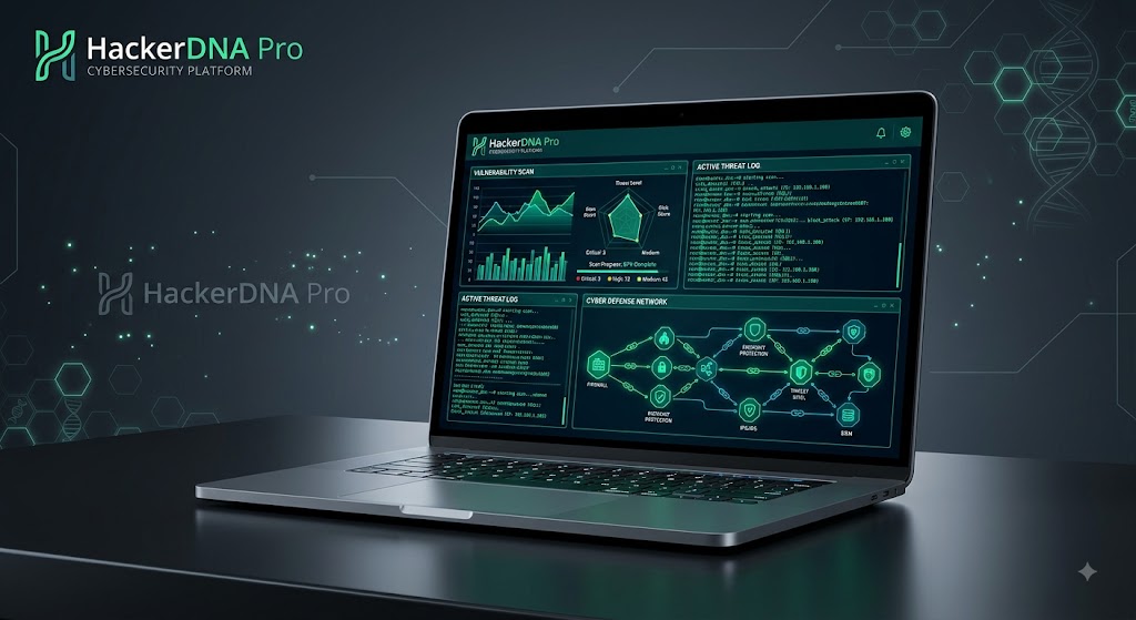 HackerDNA Pro – Hands-On Ethical Hacking & Cybersecurity Labs